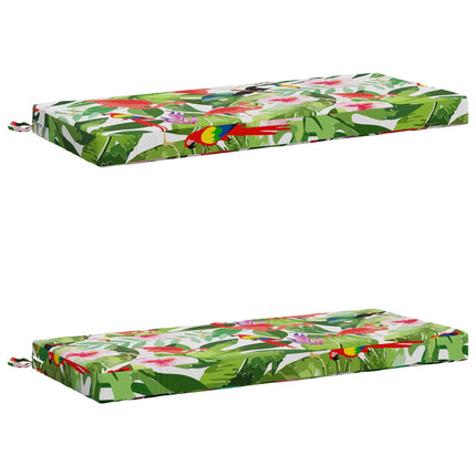 2-delt bænkepude SOEST 2 stk. 100% polyester Flerfarvet
