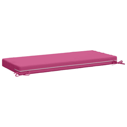 Bænkpude SOEST 100% polyester Lyserød 110 x 50 x 8 cm