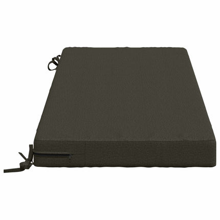 Bænkpude SOEST 100% polyester Antracit 120 x 50 x 8 cm