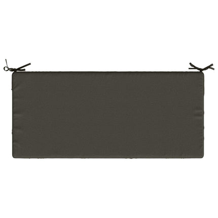 Bænkpude SOEST 100% polyester Antracit 120 x 50 x 8 cm