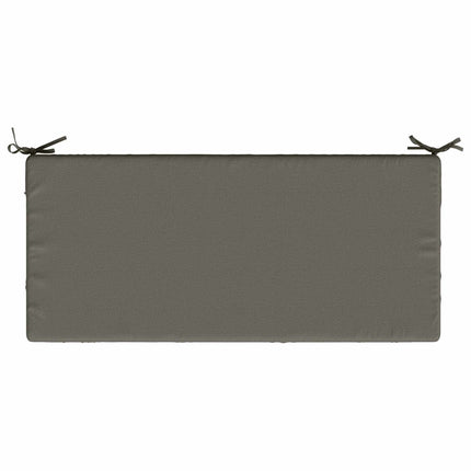 Bænkpude SOEST 100% polyester Grå 120 x 50 x 8 cm