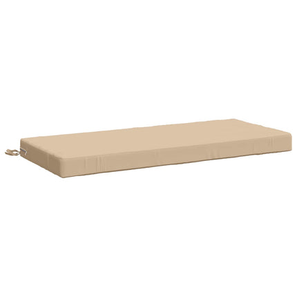 Bænkpude SOEST 100% polyester Cremefarvet 120 x 50 x 8 cm