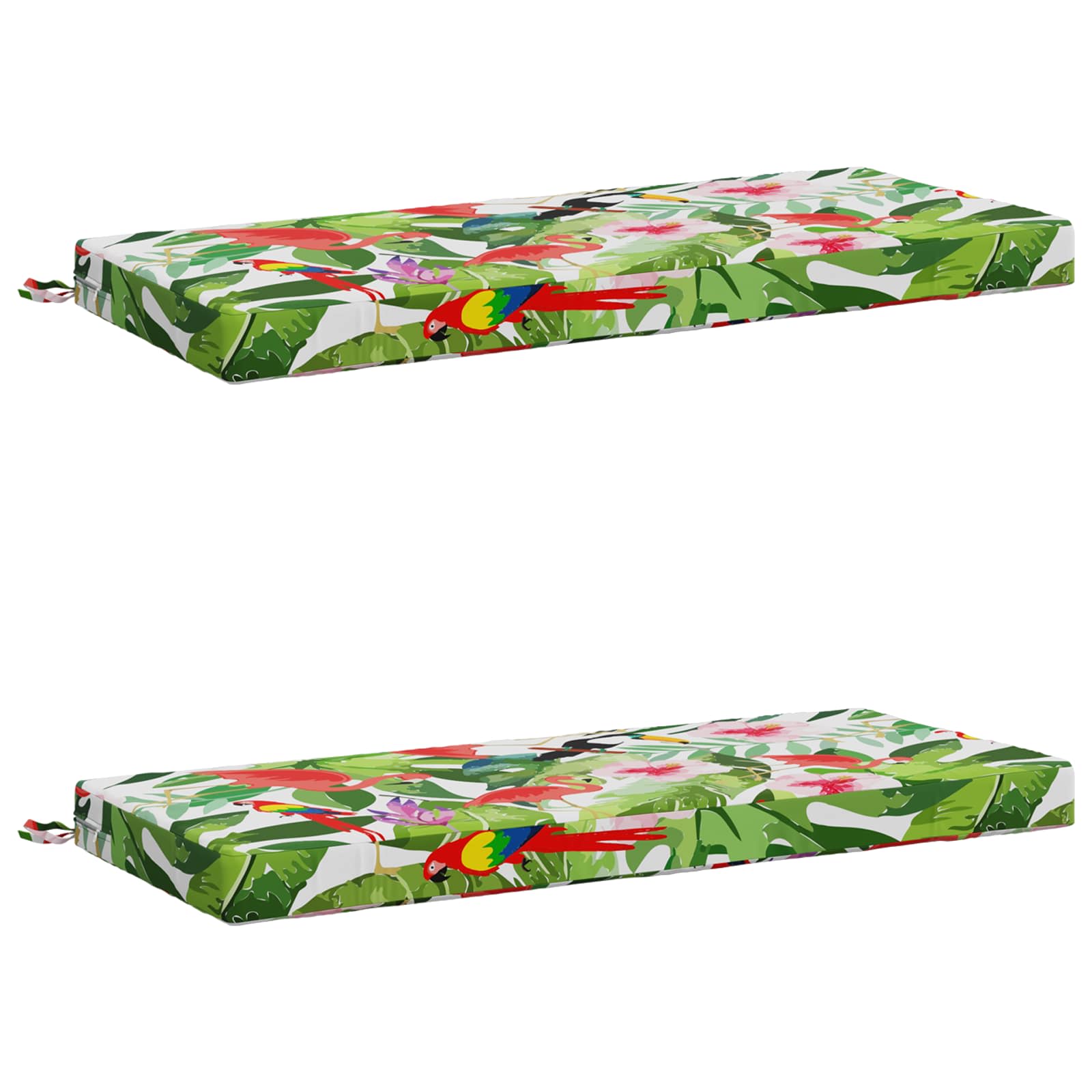 2-delt bænkepude SOEST 2 stk. 100% polyester flerfarvet