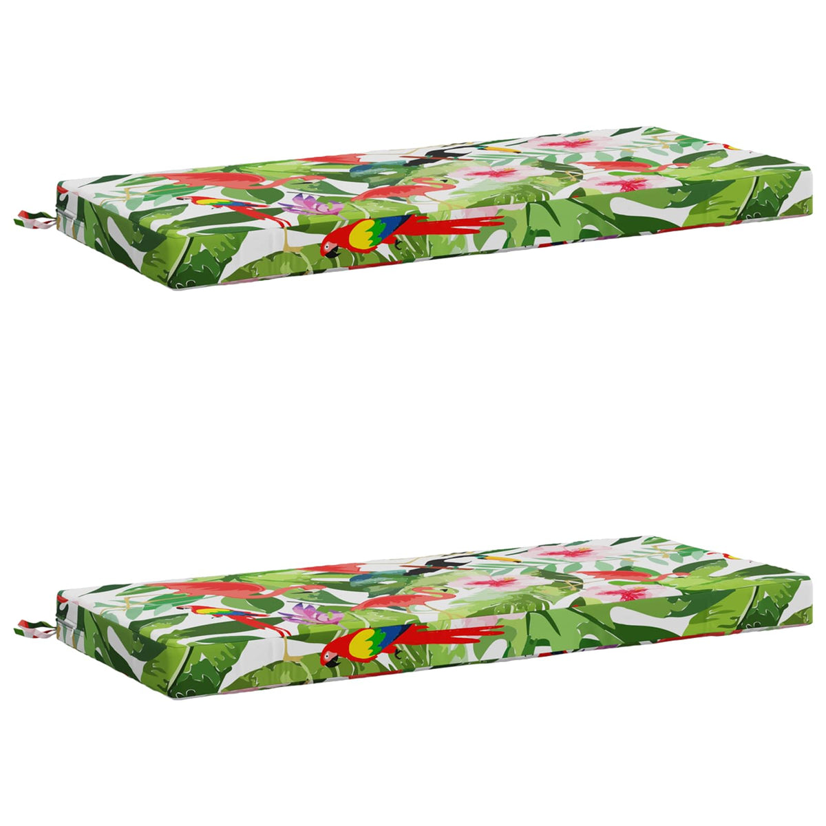 2-delt bænkepude SOEST 2 stk. 100% polyester flerfarvet