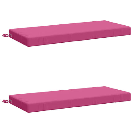2-delt bænkepude SOEST 2 stk. 100% polyester Lyserød