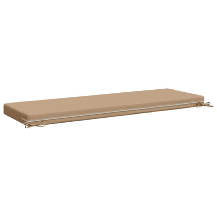 Bænkpude SOEST 100% polyester Sandfarvet 140 x 50 x 8 cm