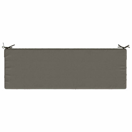Bænkpude SOEST 100% polyester Grå 140 x 50 x 8 cm