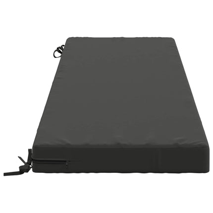 Bænkpude SOEST 100% polyester Antracit 140 x 50 x 8 cm