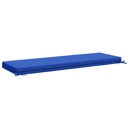 Bænkpude SOEST 100% polyester Kongelig blå 140 x 50 x 8 cm