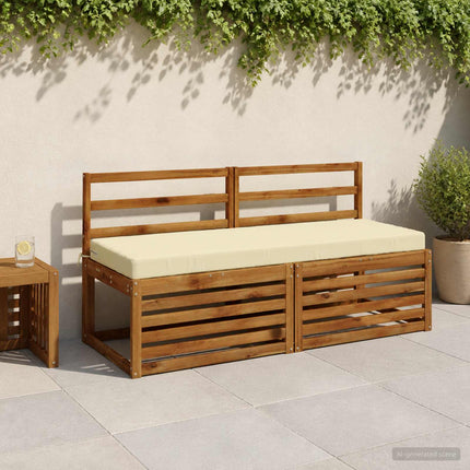 Bænkpude SOEST 100% polyester Cremefarvet 140 x 50 x 8 cm