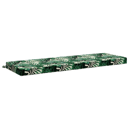2-delt bænkepude SOEST 2 stk. 100% polyester Bladmønster