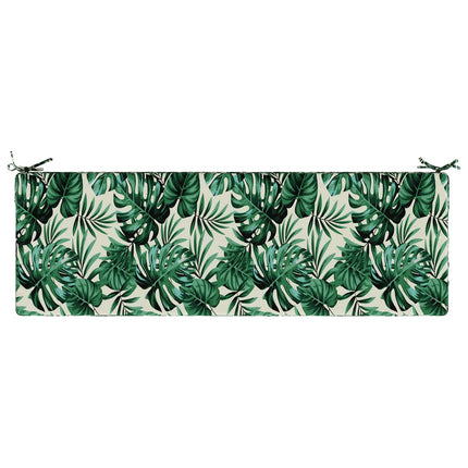 2-delt bænkepude SOEST 2 stk. 100% polyester Bladmønster