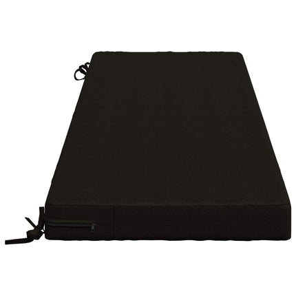 2-delt bænkepude SOEST 2 stk. 100% polyester Sort