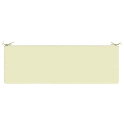 Bænkpude SOEST 100% polyester Cremefarvet 150 x 50 x 8 cm