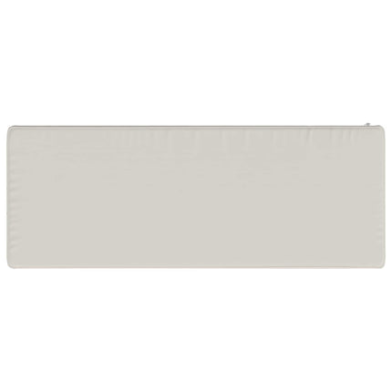 1-delt bænkepude VUGHT 100% polyester Hvid 60 x 30 x 5 cm