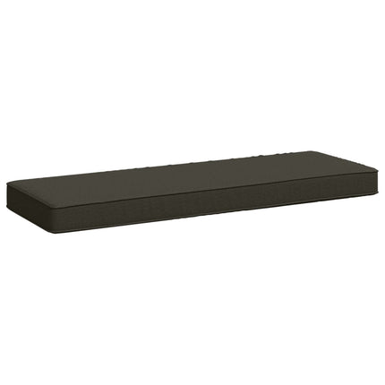 1-delt bænkepude VUGHT 100% polyester Antracit 60 x 30 x 5 cm