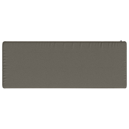 2-delt bænkepude VUGHT 2 pcs 100% polyester Grå 60 x 30 x 5 cm