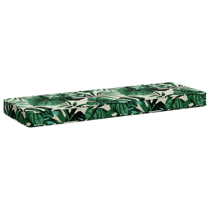 2-delt bænkepude VUGHT 2 pcs 100% polyester Bladmønster