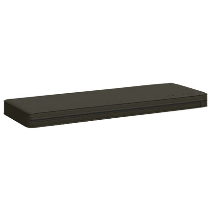 1-delt bænkepude VUGHT 100% polyester Antracit 80 x 30 x 5 cm