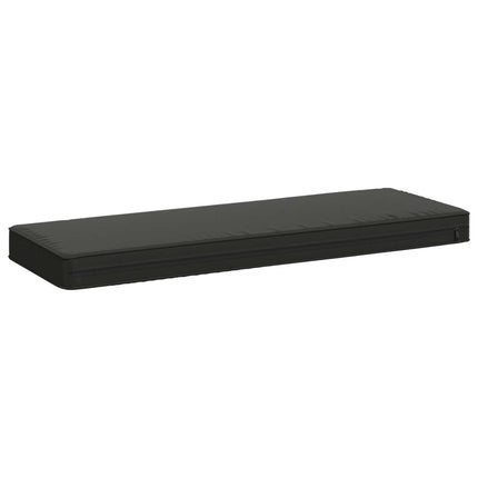 1-delt bænkepude VUGHT 100% polyester Antracit 80 x 30 x 5 cm
