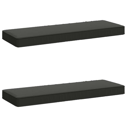 2-delt bænkepude VUGHT 2 pcs 100% polyester Antracit