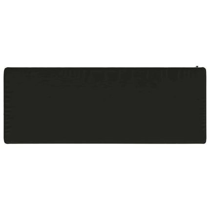 1-delt bænkepude VUGHT 100% polyester Sort 80 x 30 x 5 cm