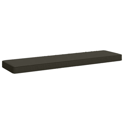 1-delt bænkepude VUGHT 100% polyester Antracit 100 x 30 x 5 cm