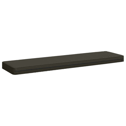1-delt bænkepude VUGHT 100% polyester Antracit 100 x 30 x 5 cm