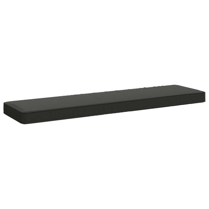 1-delt bænkepude VUGHT 100% polyester Antracit 100 x 30 x 5 cm