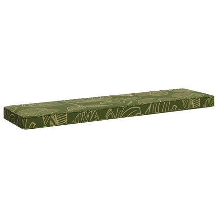2-delt bænkepude VUGHT 2 pcs 100% polyester Bladdesign
