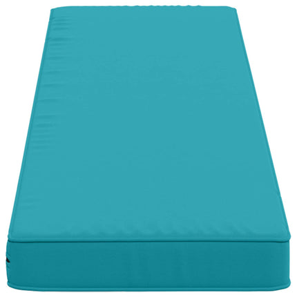 1-delt bænkepude VUGHT 100% polyester Turkis 100 x 30 x 5 cm