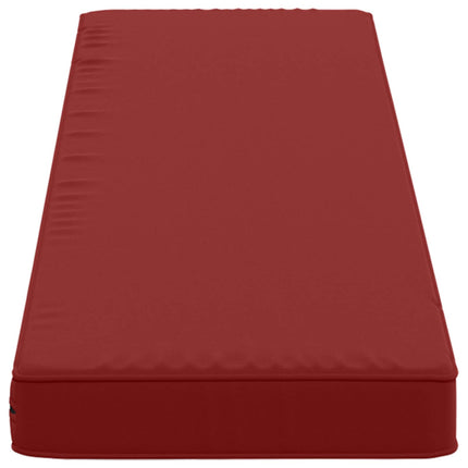 1-delt bænkepude VUGHT 100% polyester Vinrød 100 x 30 x 5 cm