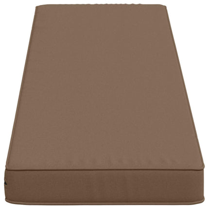 2-delt bænkepude VUGHT 2 pcs 100% polyester Gråbrun
