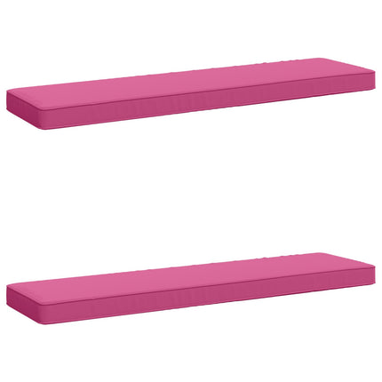2-delt bænkepude VUGHT 2 pcs 100% polyester Lyserød