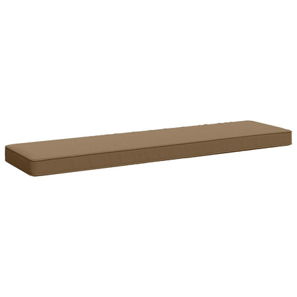 1-delt bænkepude VUGHT 100% polyester Gråbrun 120 x 30 x 5 cm