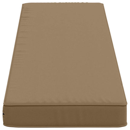 2-delt bænkepude VUGHT 2 pcs 100% polyester Gråbrun