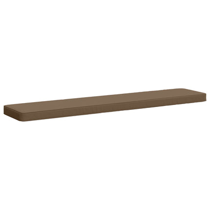 1-delt bænkepude VUGHT 100% polyester Gråbrun 140 x 30 x 5 cm