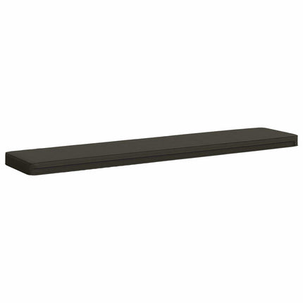 1-delt bænkepude VUGHT 100% polyester Antracit 140 x 30 x 5 cm