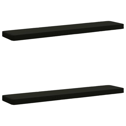 2-delt bænkepude VUGHT 2 pcs 100% polyester Sort