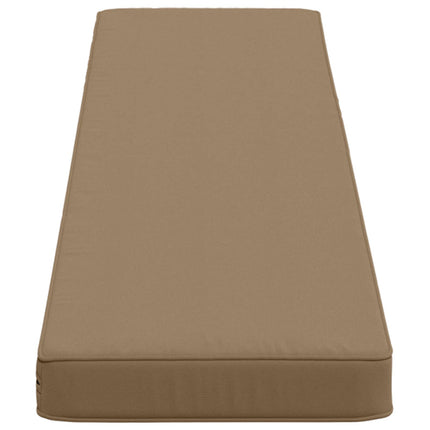 1-delt bænkepude VUGHT 100% polyester Gråbrun 140 x 30 x 5 cm