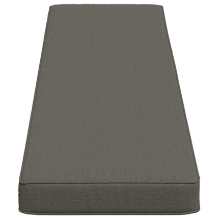 1-delt bænkepude VUGHT 100% polyester Grå 150 x 30 x 5 cm