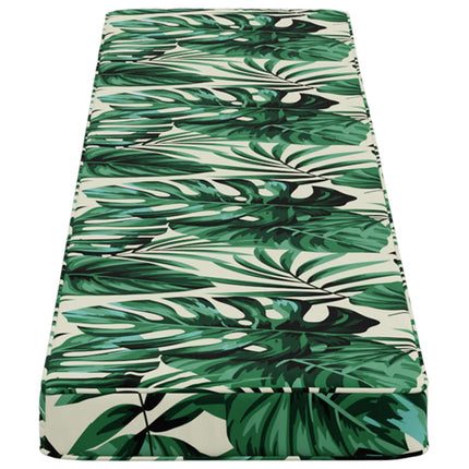 2-delt bænkepude VUGHT 2 pcs 100% polyester Bladmønster
