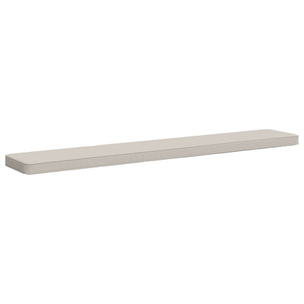 1-delt bænkepude VUGHT 100% polyester Hvid 170 x 30 x 5 cm