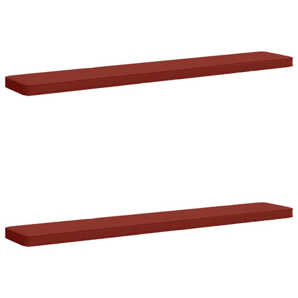 2-delt bænkepude VUGHT 2 pcs 100% polyester Rød 170 x 30 x 5 cm