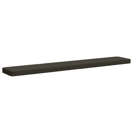 1-delt bænkepude VUGHT 100% polyester Antracit 170 x 30 x 5 cm