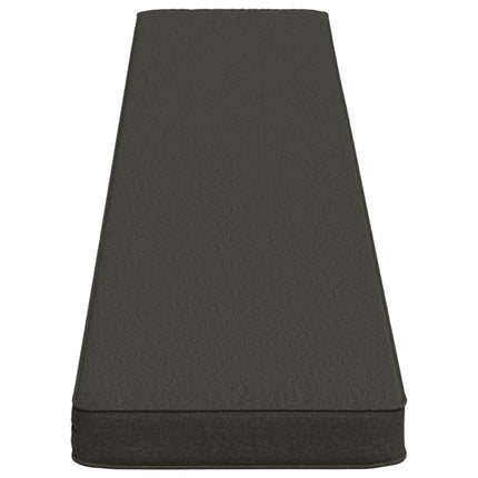 1-delt bænkepude VUGHT 100% polyester Antracit 170 x 30 x 5 cm