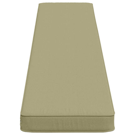 1-delt bænkepude VUGHT 100% polyester Lys grøn 180 x 30 x 5 cm