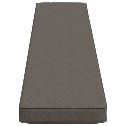 1-delt bænkepude VUGHT 100% polyester Grå 180 x 30 x 5 cm