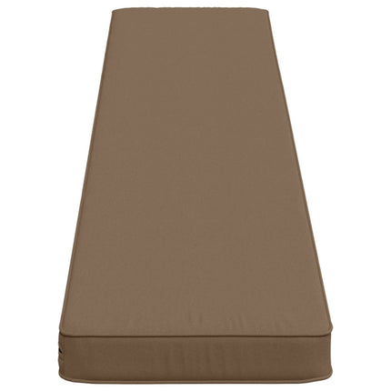 2-delt bænkepude VUGHT 2 pcs 100% polyester Gråbrun