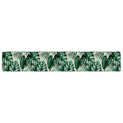 2-delt bænkepude VUGHT 2 pcs 100% polyester Bladmønster